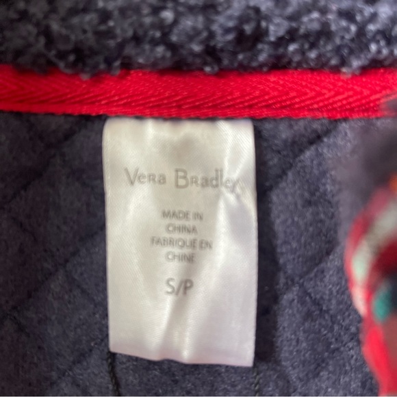 VERA BRADLEY Teddy Fleece Pullover Tartan Plaid BRAND NEW WITH TAG - Picture 10 of 11